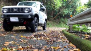 【JB64】フルエアロのジムニーで林道を走ってみた！【カスタム】