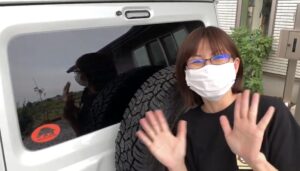 JIMNY 4 LIFEのオリジナルステッカーを貼ってみた！