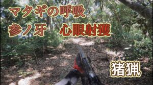 マタギの呼吸　参ノ牙　心眼射獲でキメる有害駆除