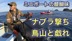 ナブラ撃ち、鳥山との追いかけっこで大忙しのミニボートでのジギング