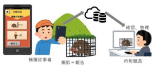 有害鳥獣の捕獲情報 「見える化」で効率向上へ 長崎県がアプリ実証実験
